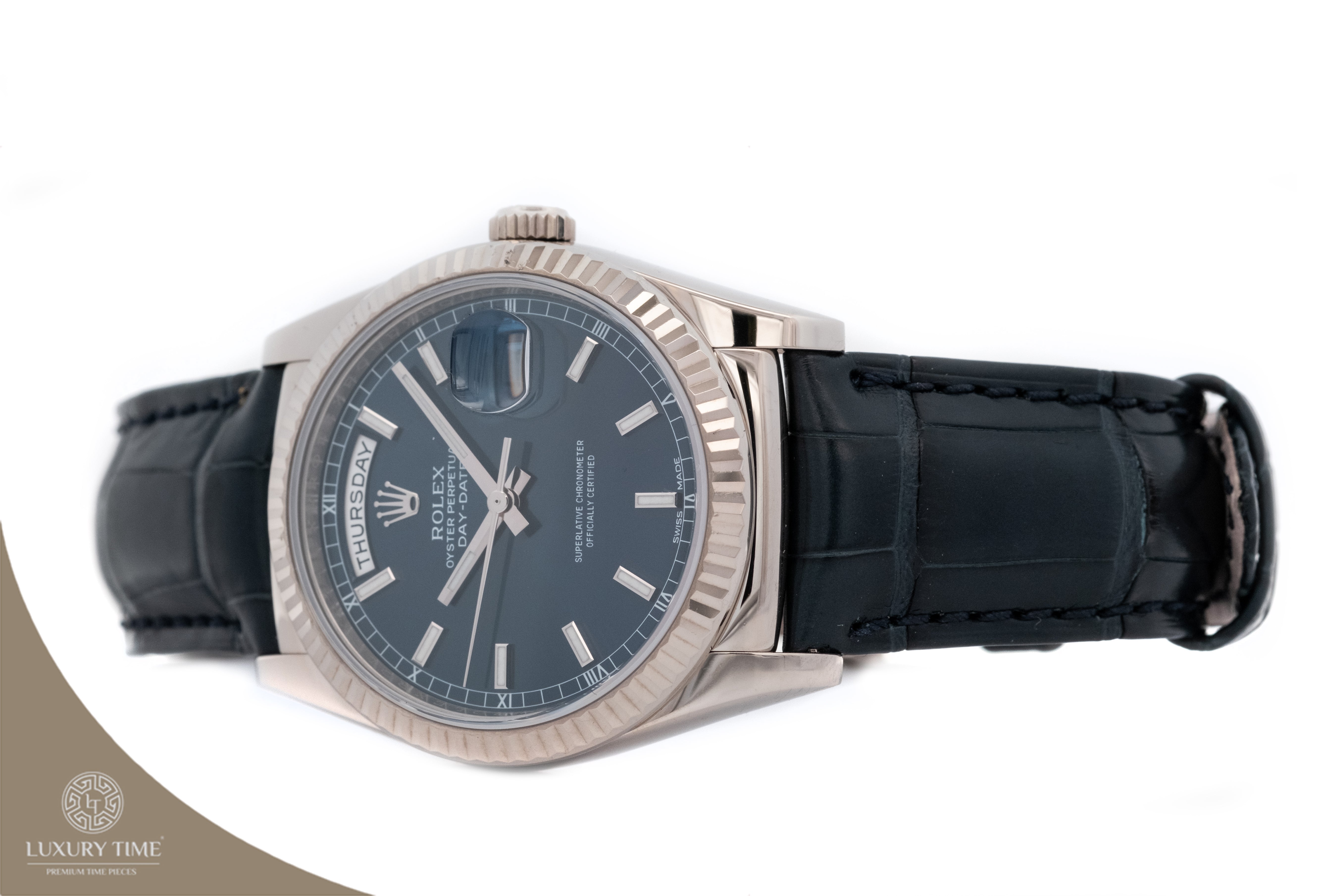 Rolex Day-Date White Gold Men's Watch