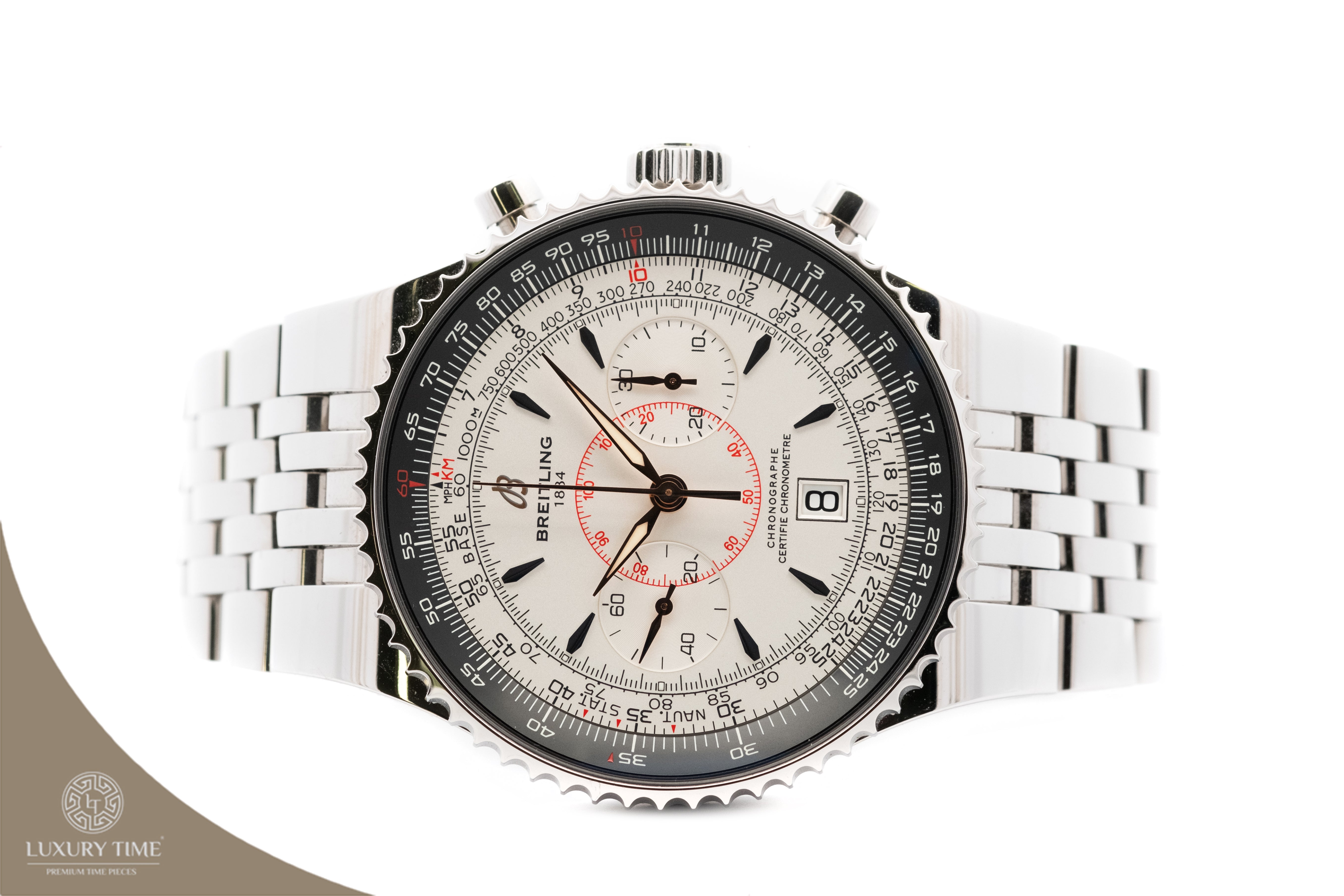Breitling Montbrillant Legende Stainless Steel Mens Watch