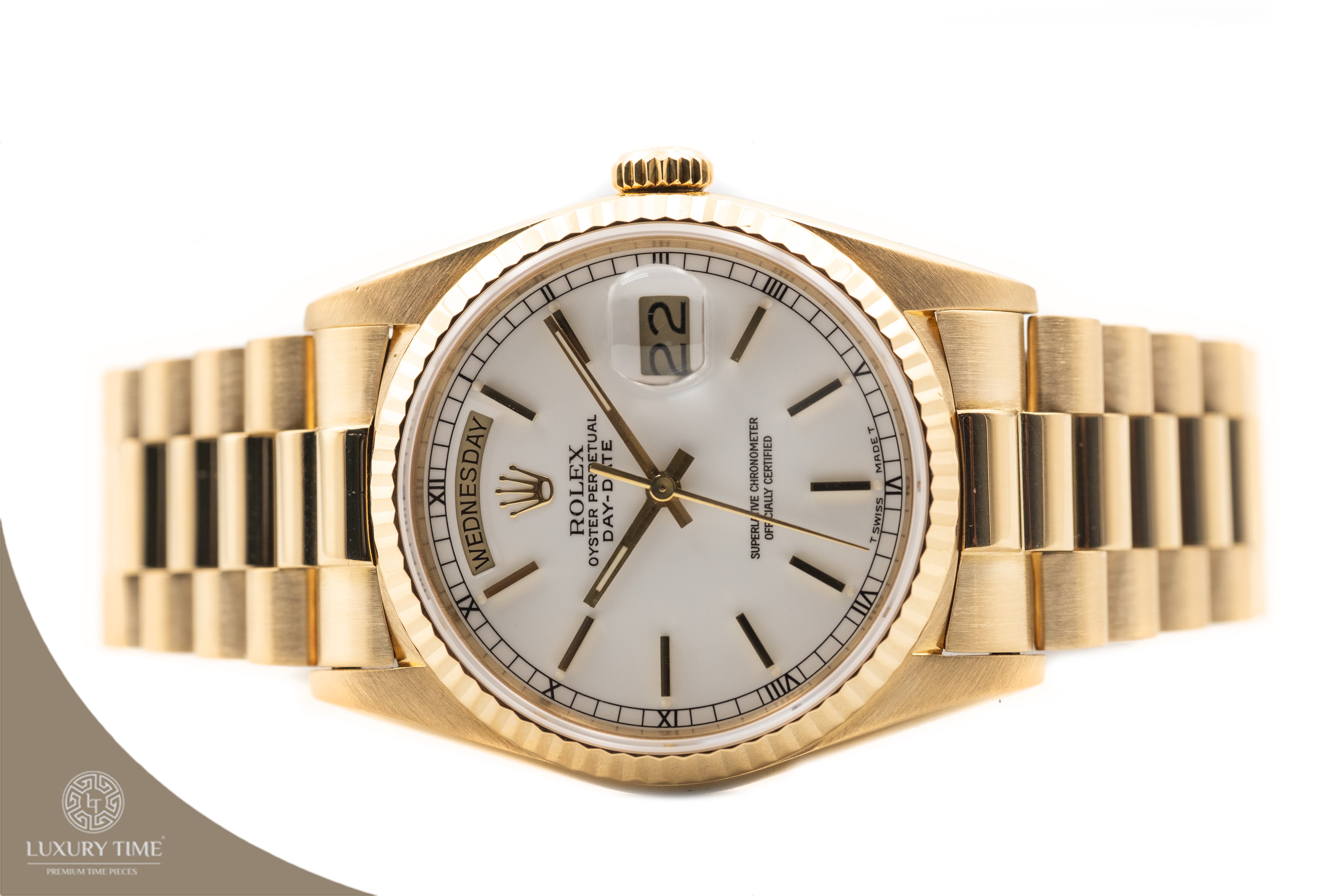 Rolex Day-Date Yellow Gold Unisex Watch