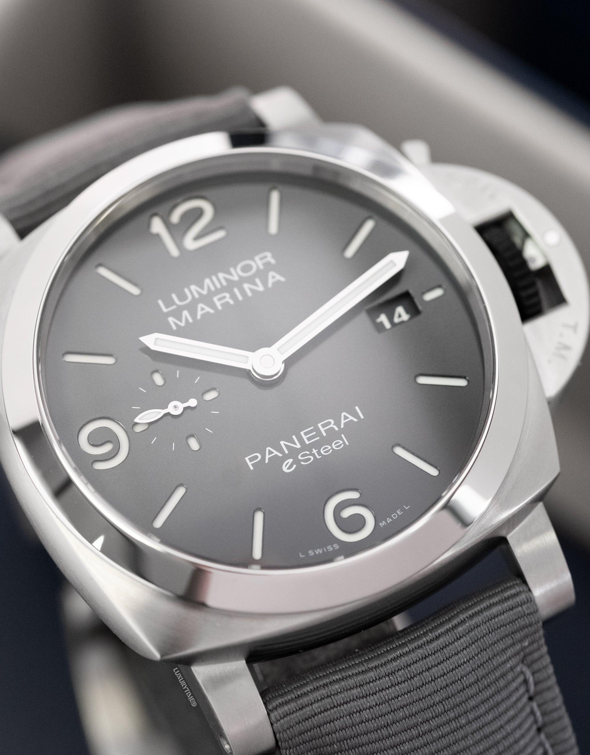 Panerai Luminor 1950 Marina 3 Days Automatic e-Steel Grigio Roccia Men's Watch