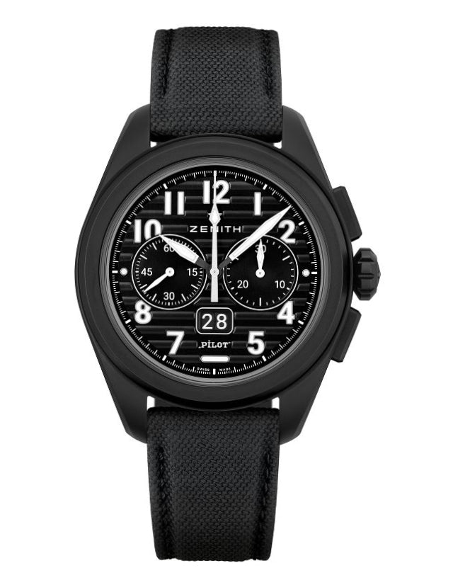 Zenith Pilot Big Date Flyback Men's Watch