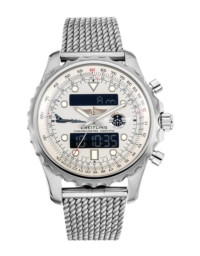 Breitling Chronospace Jet Team Limited Edition Stainless Steel Quartz Men's Watch