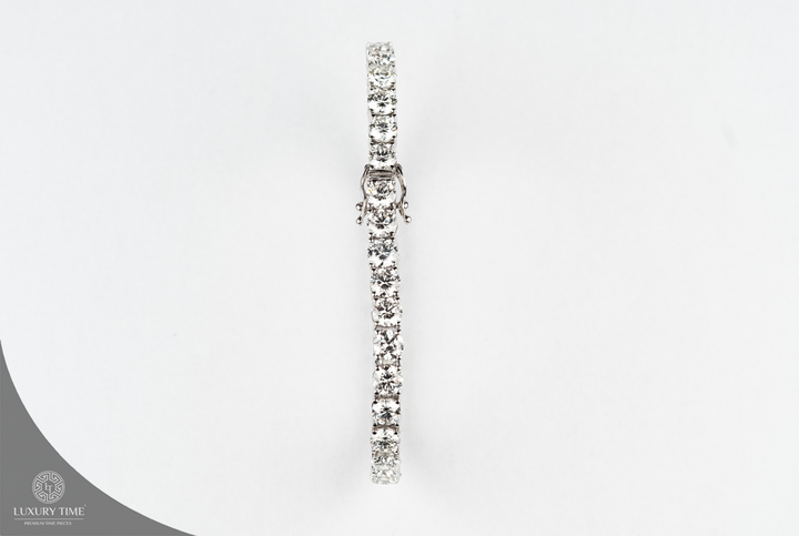 13.5CT TOTAL WEIGHT 18CT White Gold Tennis Bracelet