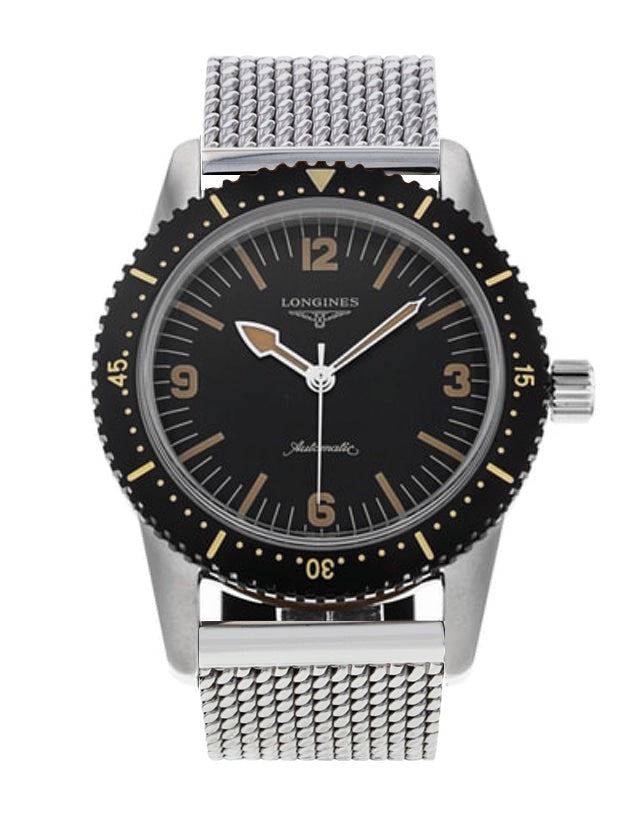 Longines Heritage Skin Diver Mens Watch