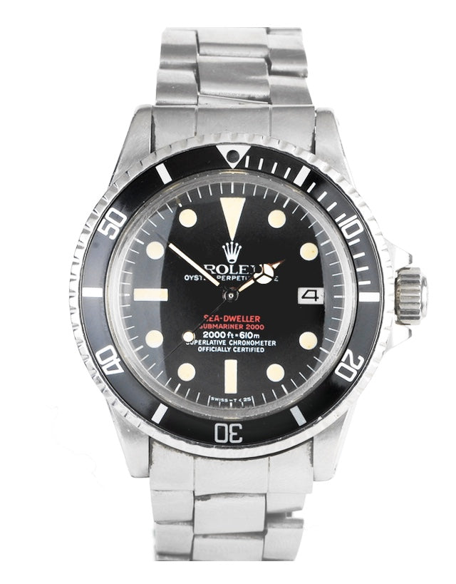 Rolex Double Red Seadweller MARK IV dial Mens Watch