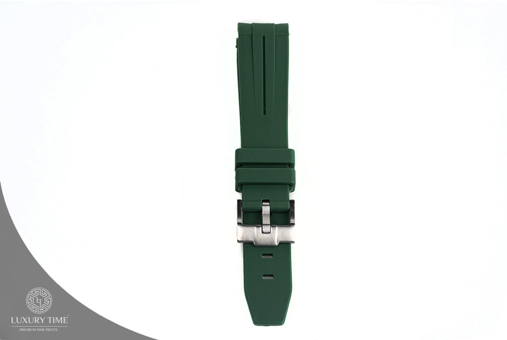 Green Rubber Omega x Swatch Moonwatch Strap