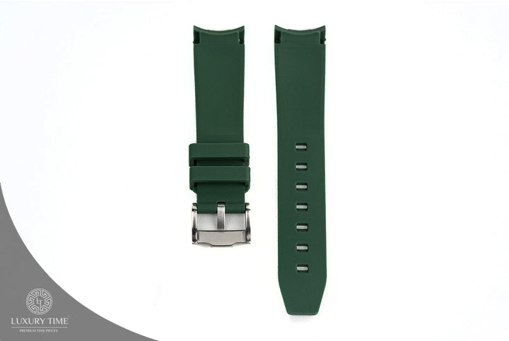 Green Rubber Omega x Swatch Moonwatch Strap