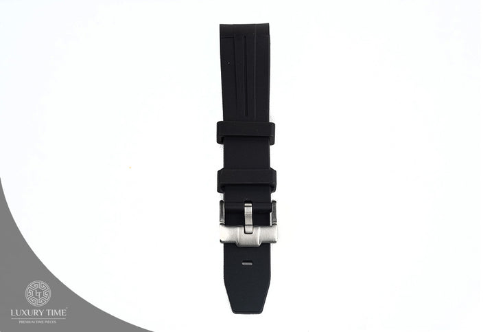 Black Rubber Omega x Swatch Moonwatch Strap